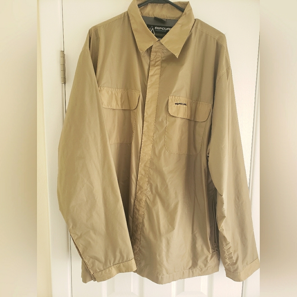 Rip Curl Mountainwear Civic Jacket Sz XL Vintage Snowboarding Spring Jacket